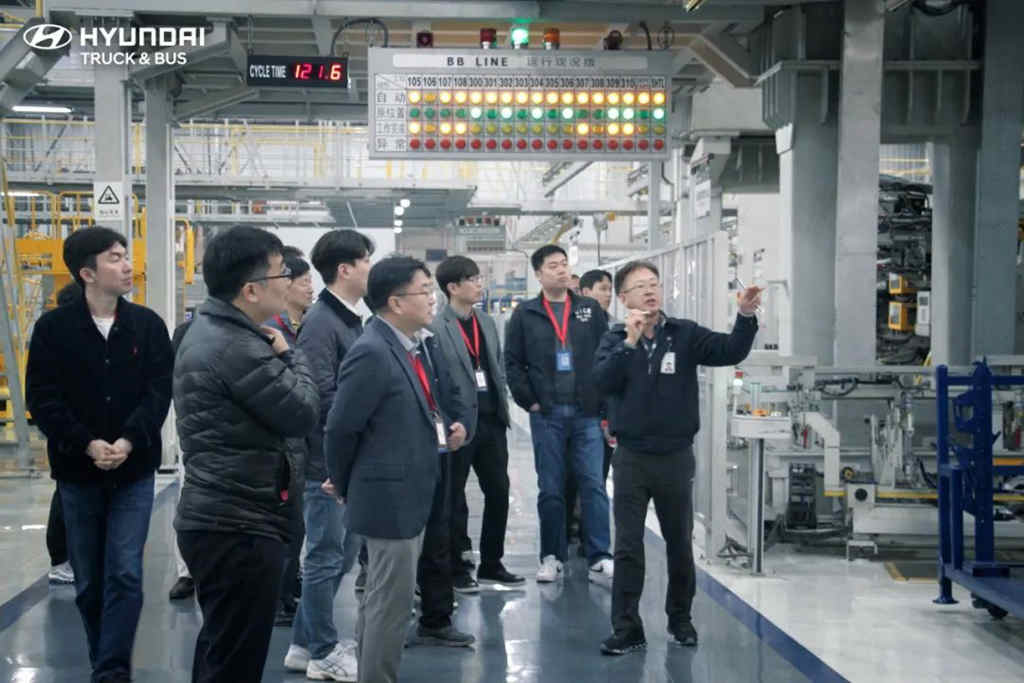 Global Strategic Upgrade: Hyundai Commercial Vehicles Overseas Delegation Visits Ziyang Factory