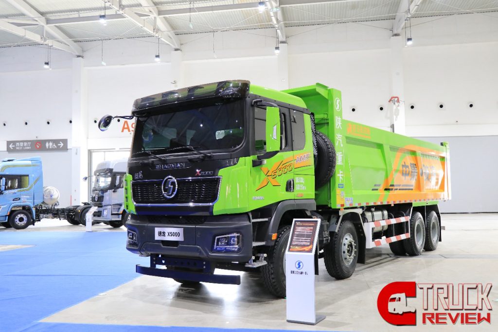 Review : 620 HorsePower！This SHACMAN X5000 dump truck is truly high-end !
