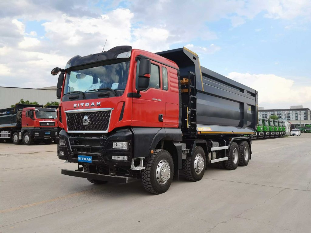 CNHTC SITRAK C7H Max Tractor & Tipper (RU Spec)