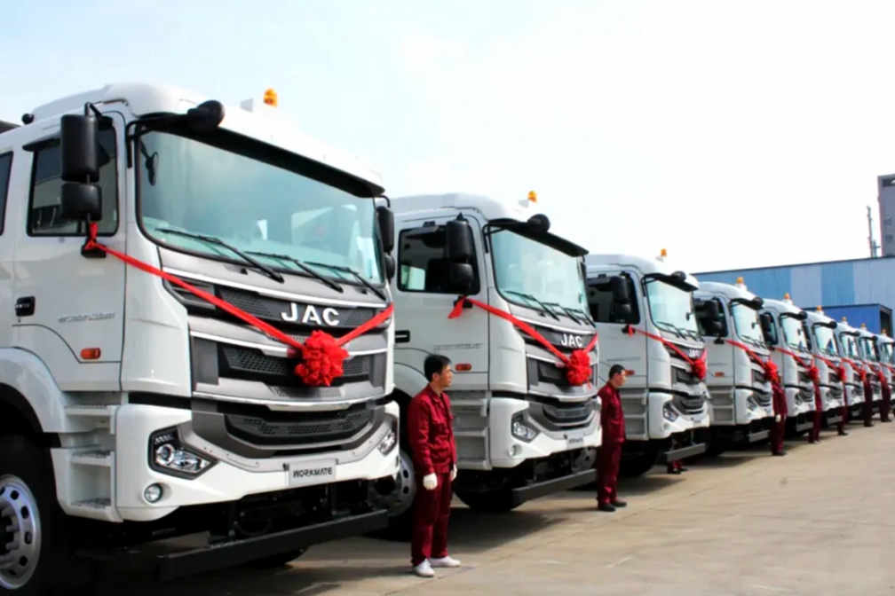JAC Heavy Trucks has started exporting in bulk to the Gulf region