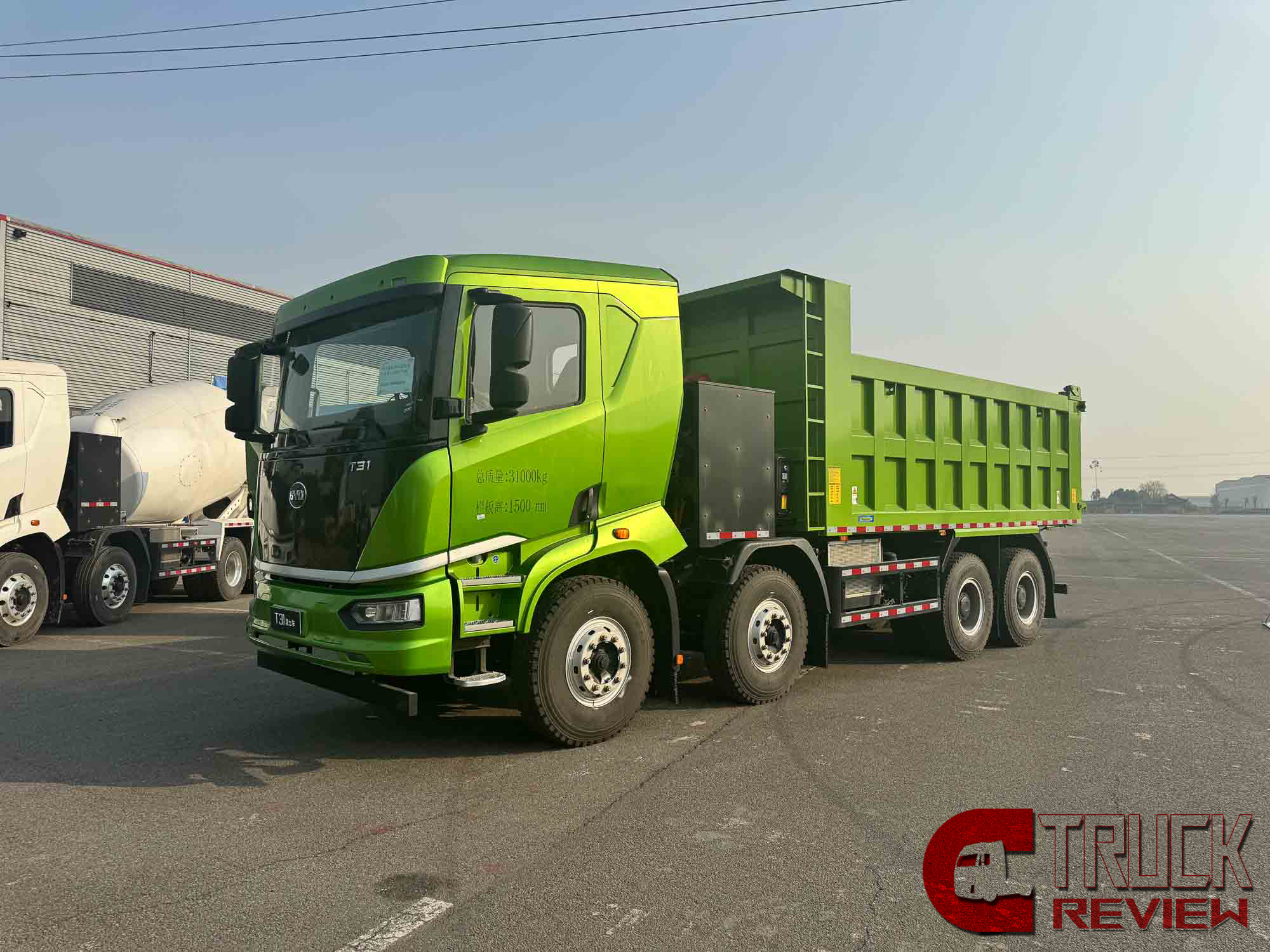 Review : High Performance & Low Cost | BYD CV’s T31 Electric Tipper Truck