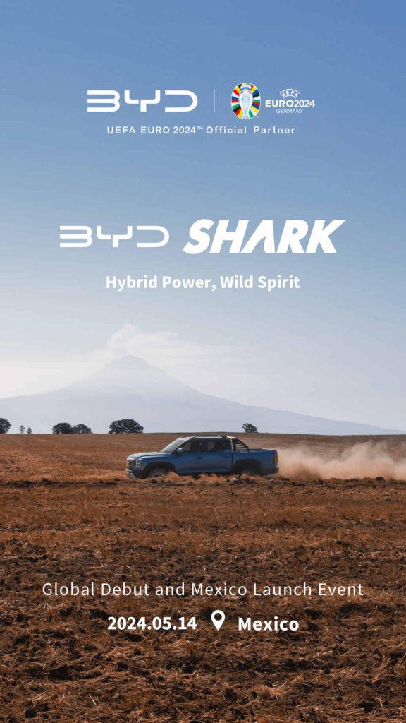 On May 14th, BYD's first pickup truck model is set to debut and go on sale in Mexico