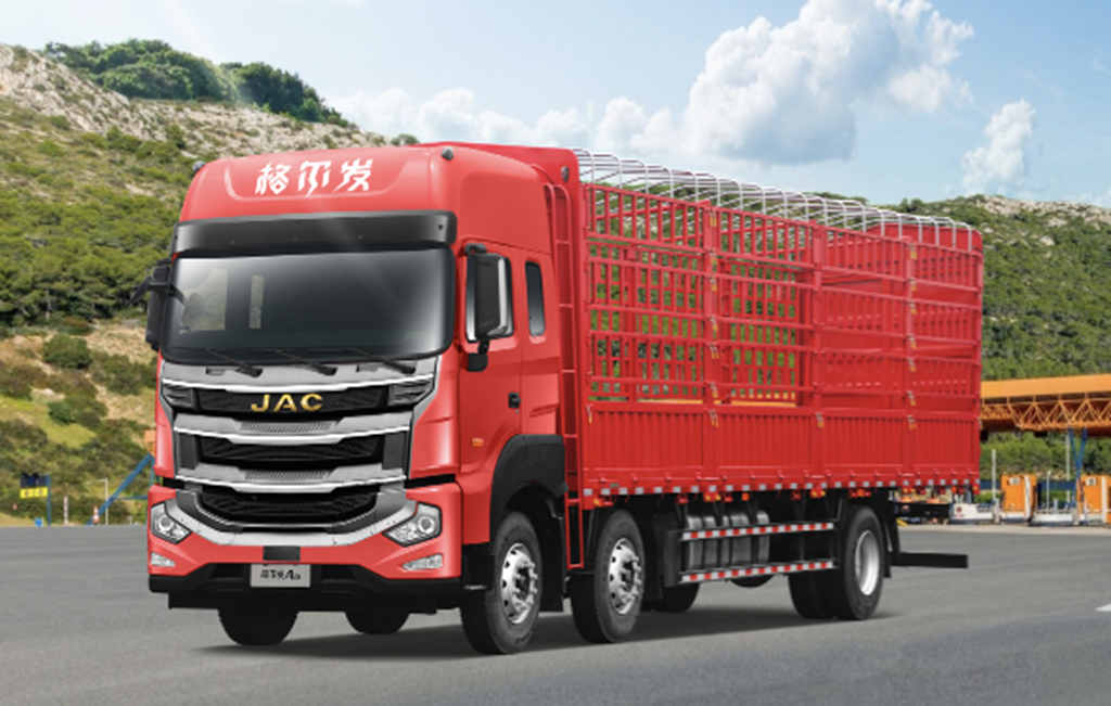 Delivering fruits and vegetables fresh to your doorstep is just a step away with the JAC Gallop 6x2 cargo truck