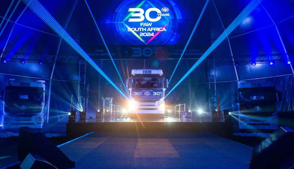 FAW Trucks successfully hosted its 30th anniversary celebration upon entering South Africa