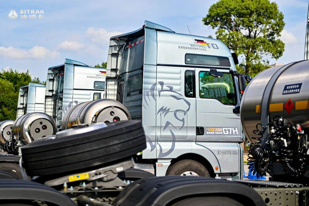 with 643 Orders,Sinotruk Sitrak Leads the High-Power Gas Truck Market