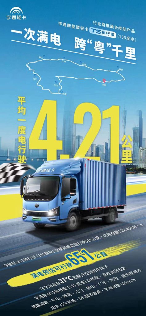 Journey Across Guangdong a Thousand Miles: Yutong Light Truck T5 Divine Edition Launch