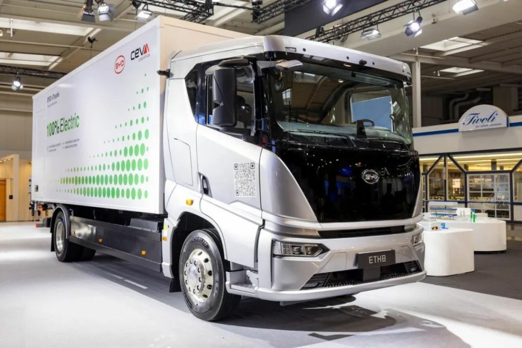 BYD and CEVA Logistics Partner to Achieve Decarbonization Goals in European Ground Transportation