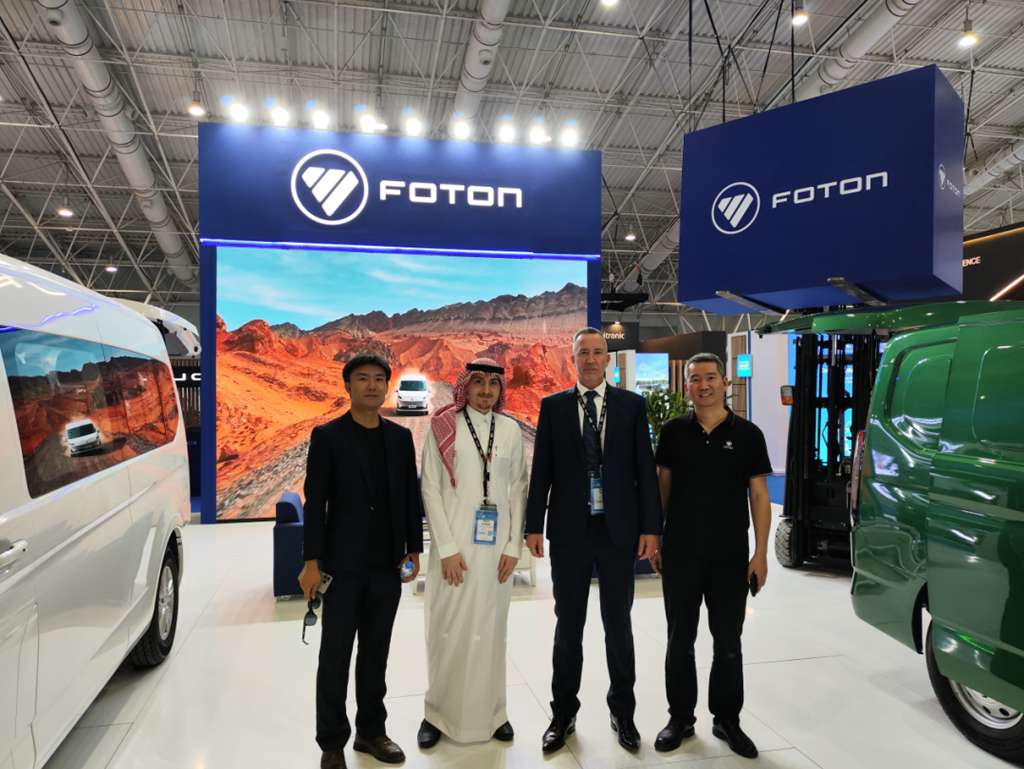 Electrifying the World | Foton eVIEW GRAND's Global Debut Shines in Saudi Arabia