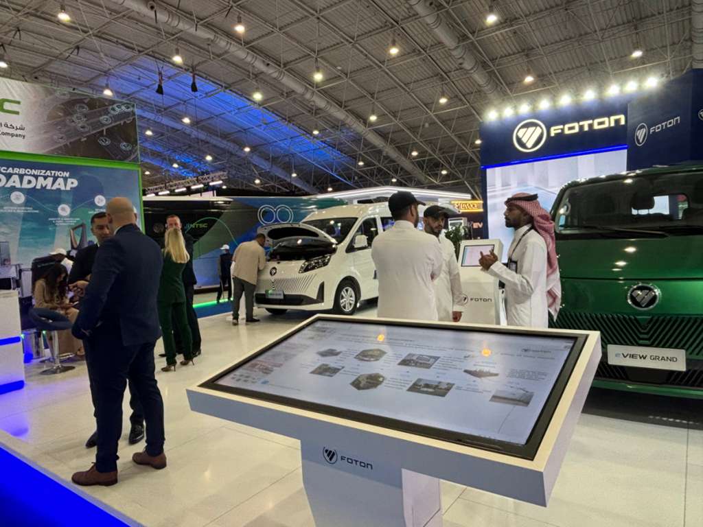 Electrifying the World | Foton eVIEW GRAND's Global Debut Shines in Saudi Arabia