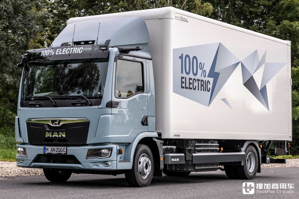 Focusing on Light and Medium-Duty Urban Distribution, the MAN eTGL Pure Electric Truck Arrives. Let’s Take a Look at Its Features.