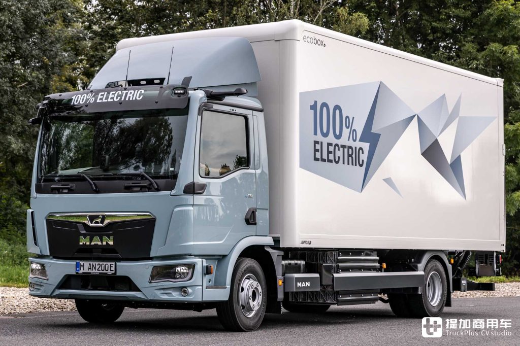 Focusing on Light and Medium-Duty Urban Distribution, the MAN eTGL Pure Electric Truck Arrives. Let’s Take a Look at Its Features.