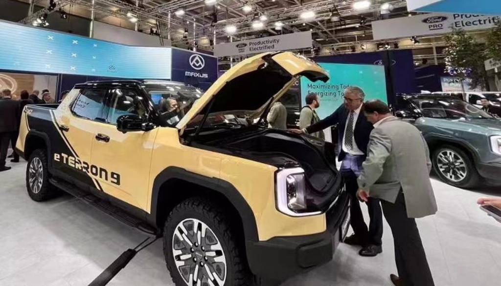"Made in China" Sets New Records in Europe: SAIC Maxus eTerron 9 Becomes the World's First Mid-Size Chinese Brand Pure Electric Pickup Truck Exported Overseas
