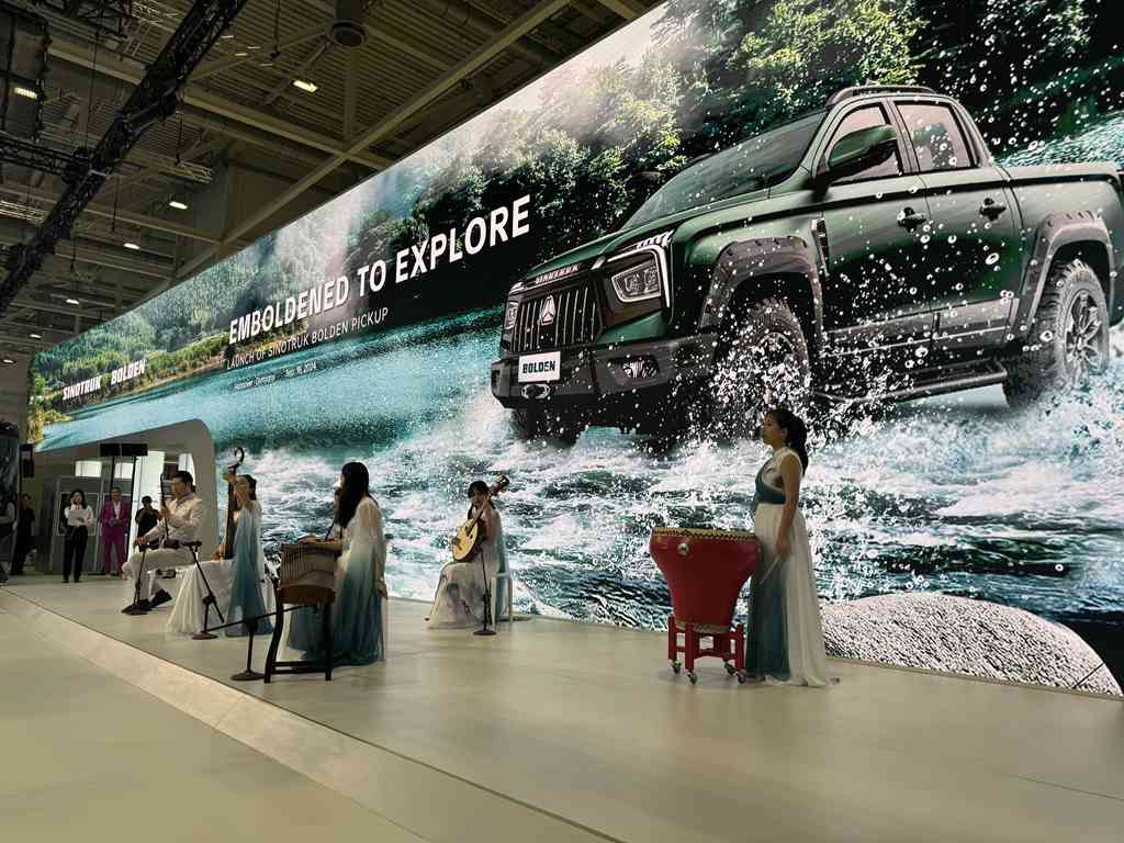 Embarking on a New Journey: Chinese Heavy Duty Truck’s Boastful Pickup Unveiled Globally at Hannover Motor Show