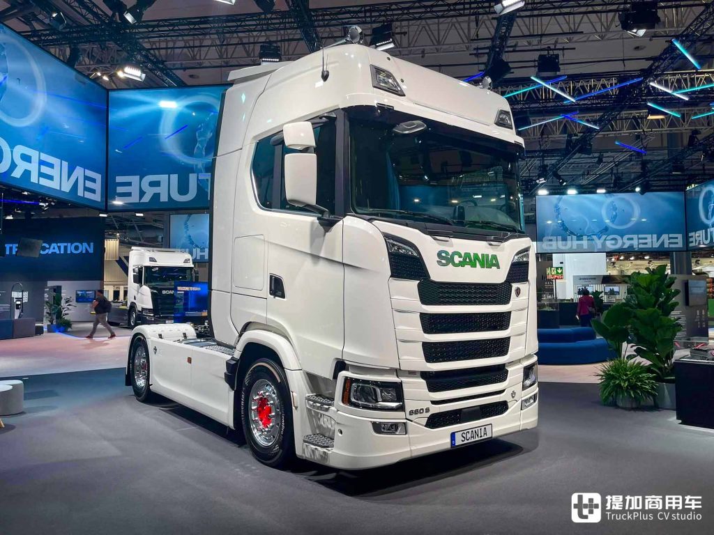 2024IAA: V8 Engine, Natural Gas + Super Power Showcase, Expansion of Electric Models, Scania Indoor Exhibit Interpretatio