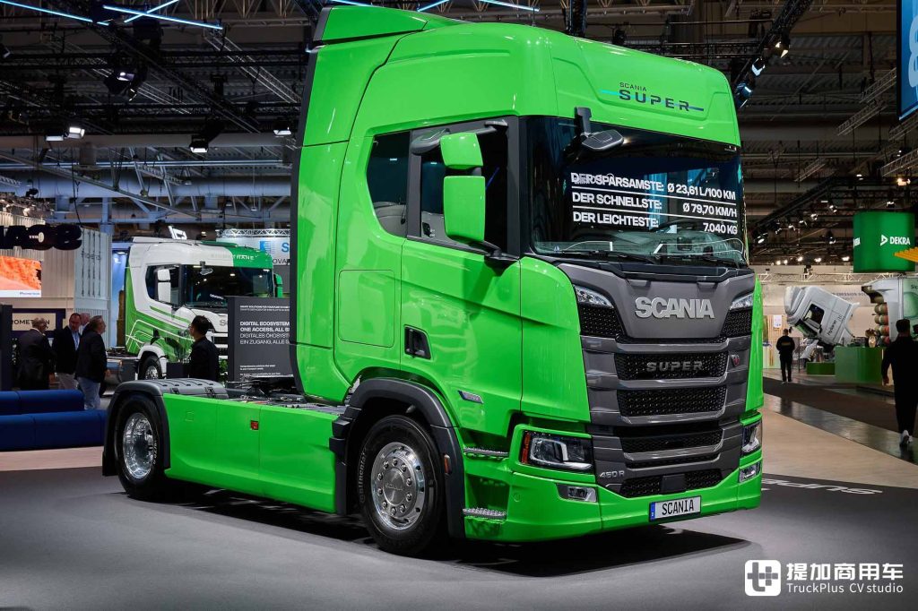 2024IAA: V8 Engine, Natural Gas + Super Power Showcase, Expansion of Electric Models, Scania Indoor Exhibit Interpretatio