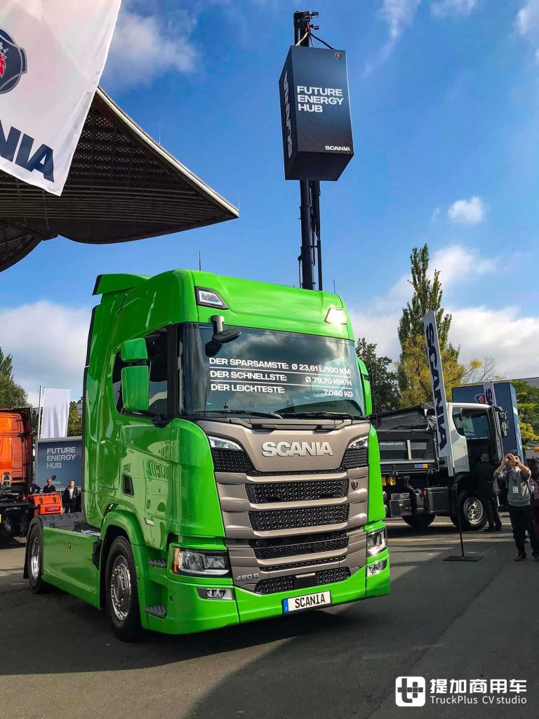 2024IAA: V8 Engine, Natural Gas + Super Power Showcase, Expansion of Electric Models, Scania Indoor Exhibit Interpretatio