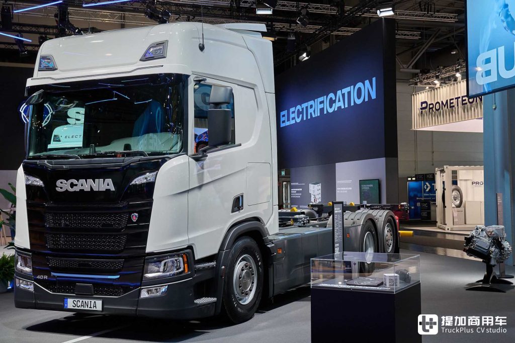 2024IAA: V8 Engine, Natural Gas + Super Power Showcase, Expansion of Electric Models, Scania Indoor Exhibit Interpretatio
