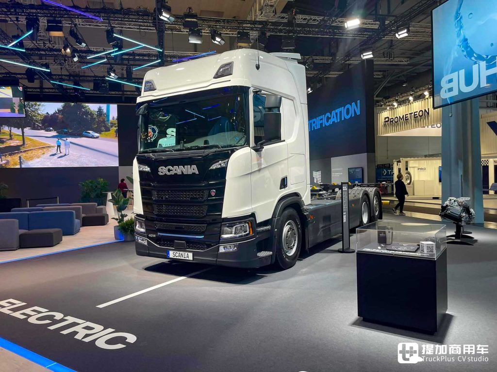 2024IAA: V8 Engine, Natural Gas + Super Power Showcase, Expansion of Electric Models, Scania Indoor Exhibit Interpretatio