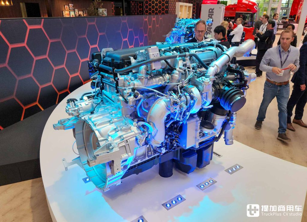 2024IAA: Introduction of the Miller Cycle Diesel Engine, Full Range of Diesel Models Exhibited, DAF Exhibit Interpretation from the Netherlands