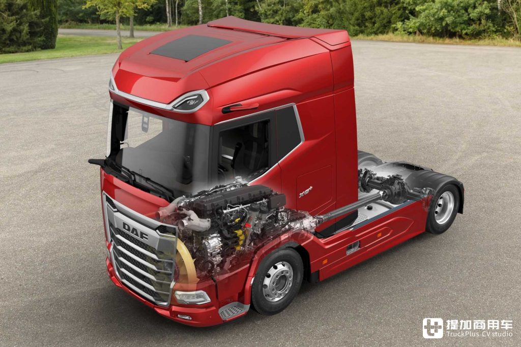 2024IAA: Introduction of the Miller Cycle Diesel Engine, Full Range of Diesel Models Exhibited, DAF Exhibit Interpretation from the Netherlands