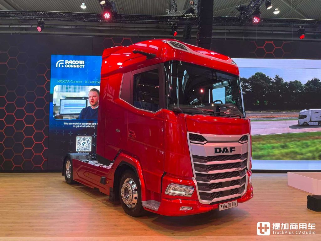 2024IAA: Introduction of the Miller Cycle Diesel Engine, Full Range of Diesel Models Exhibited, DAF Exhibit Interpretation from the Netherlands