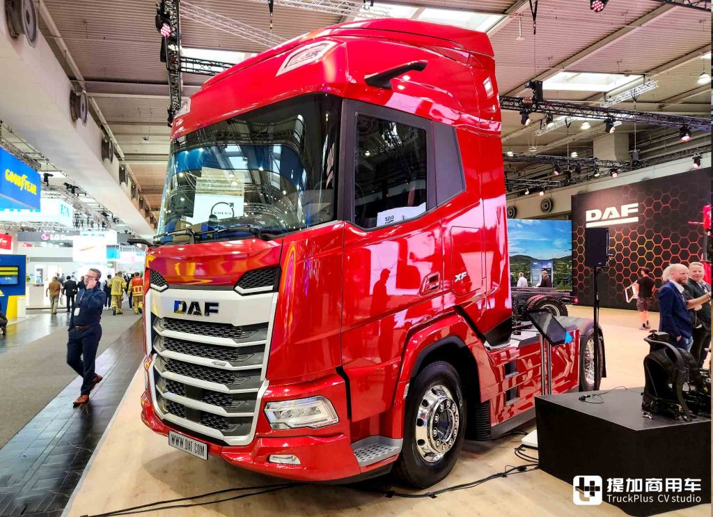 2024IAA: Introduction of the Miller Cycle Diesel Engine, Full Range of Diesel Models Exhibited, DAF Exhibit Interpretation from the Netherlands