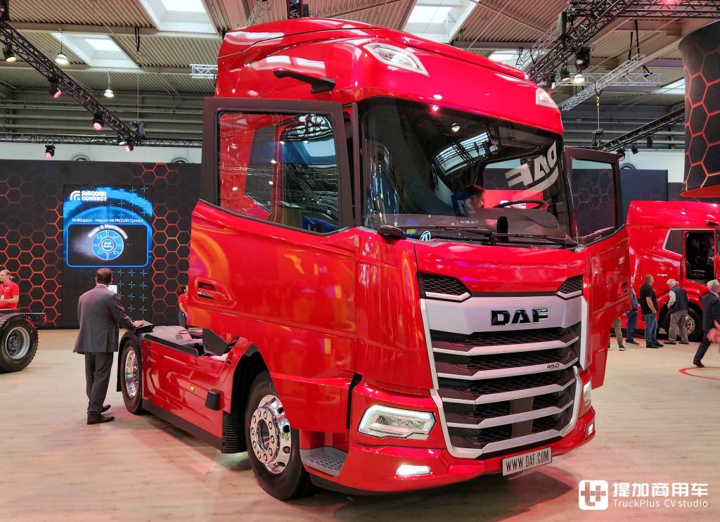 2024IAA: Introduction of the Miller Cycle Diesel Engine, Full Range of Diesel Models Exhibited, DAF Exhibit Interpretation from the Netherlands