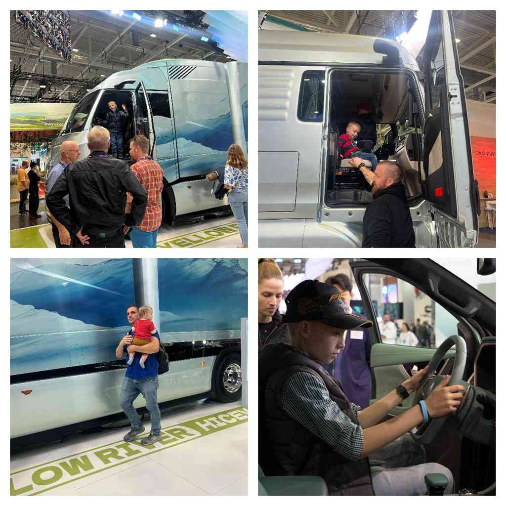 Families Gather to Visit the Exhibition, Witnessing the Oriental Artistic Beauty Brought by Sinotruk
