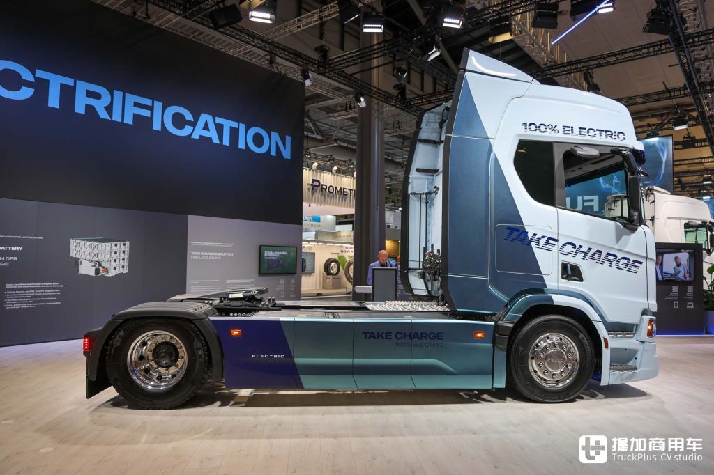 2024 IAA: The Power of Both Tractor and Swap Body Chassis Combined, How Strong is the Scania 40 R Pure Electric Heavy Truck? A Hands-on Look