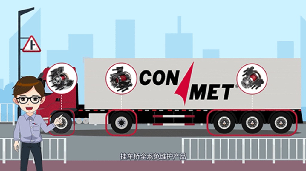 Liangshan Trailer Exhibition: ConMet Leads a New Chapter in the Industry