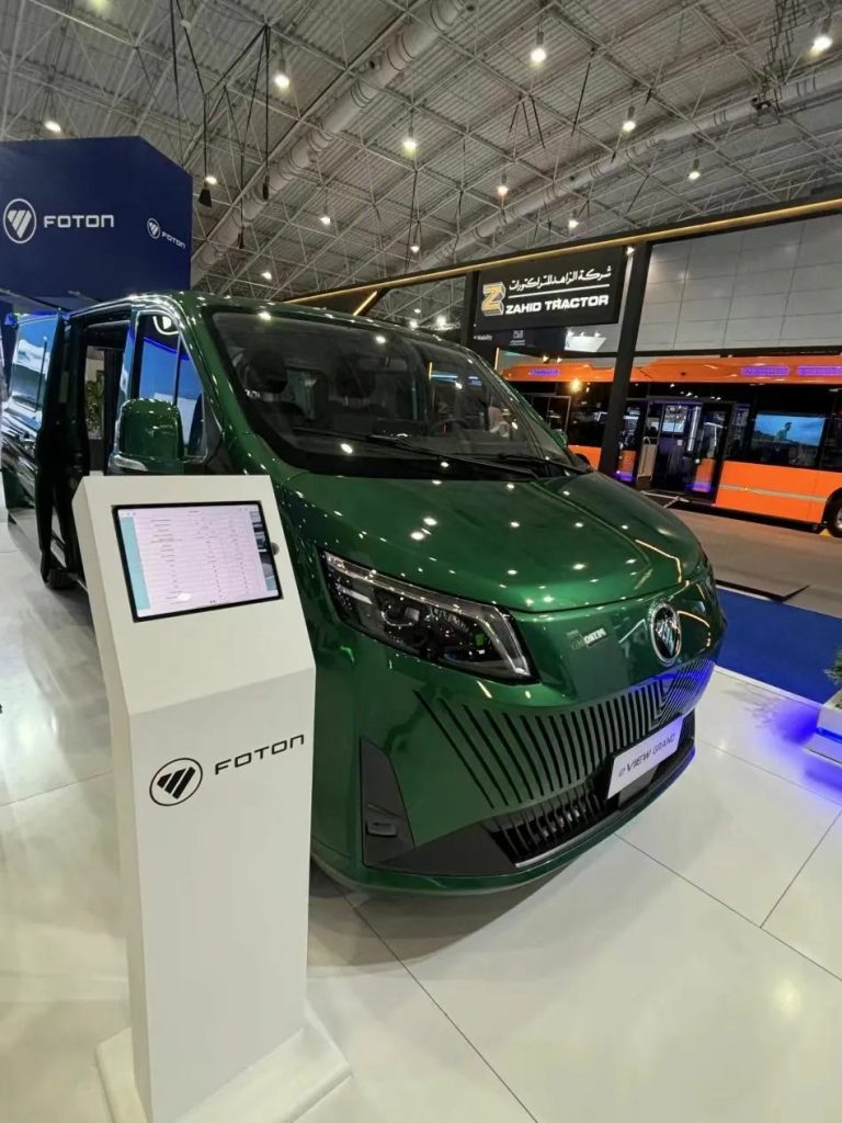 Electrifying the World | Foton eVIEW GRAND's Global Debut Shines in Saudi Arabia