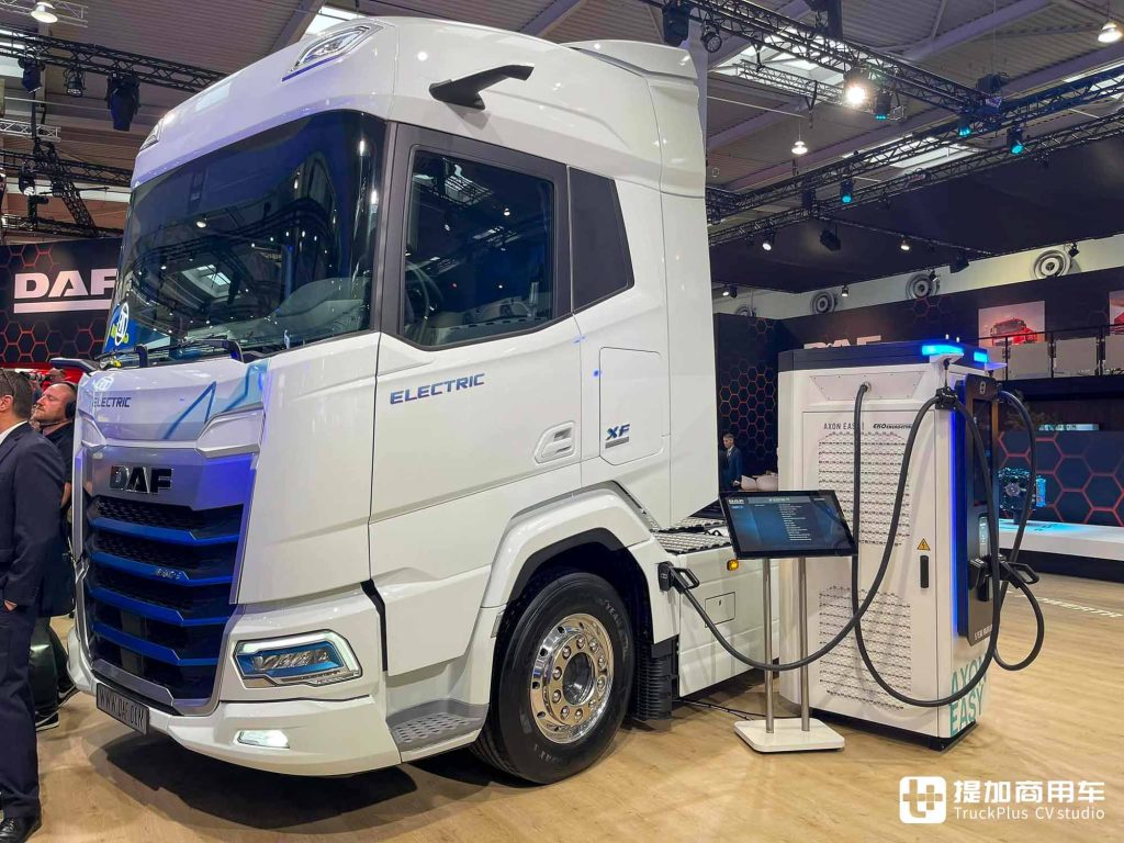 2024IAA: Introduction of the Miller Cycle Diesel Engine, Full Range of Diesel Models Exhibited, DAF Exhibit Interpretation from the Netherlands