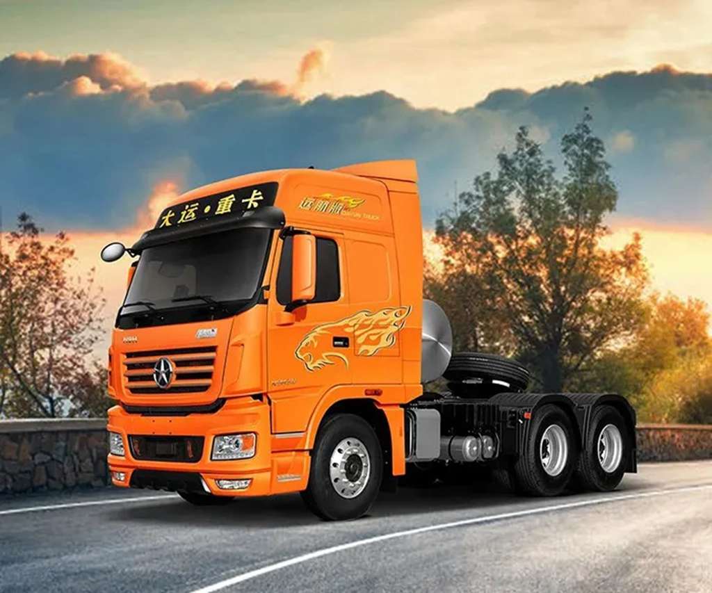 540 Horsepower Upgrade! Interior Details Optimized, Dayun N9H Gas-Powered Heavy Truck Is the Top Choice for Coal Transport in Autumn and Winter