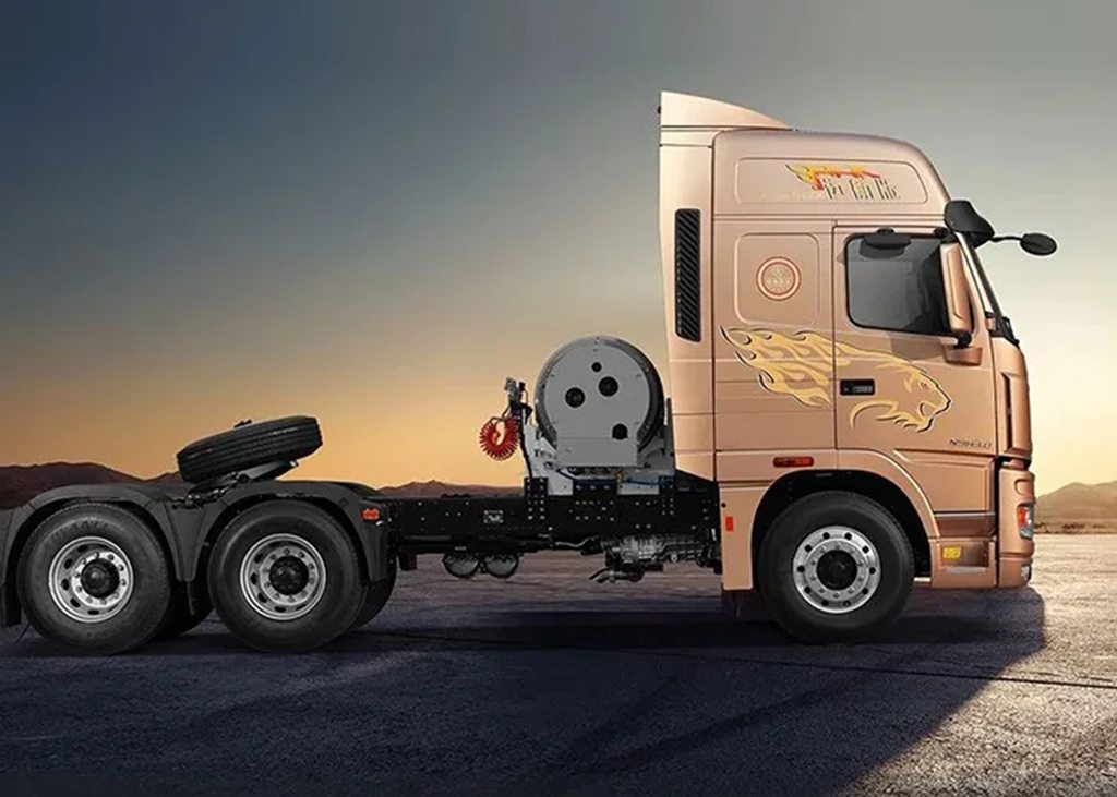 540 Horsepower Upgrade! Interior Details Optimized, Dayun N9H Gas-Powered Heavy Truck Is the Top Choice for Coal Transport in Autumn and Winter