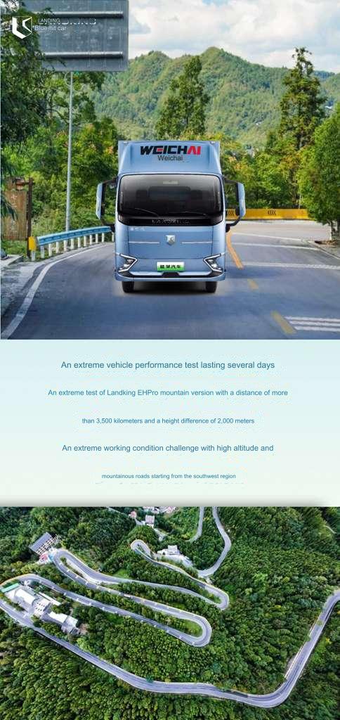 Over 3,500 km Extreme Challenge: Will the landking EHPro Super Electric Truck Break the Ceiling of Electric Trucks?