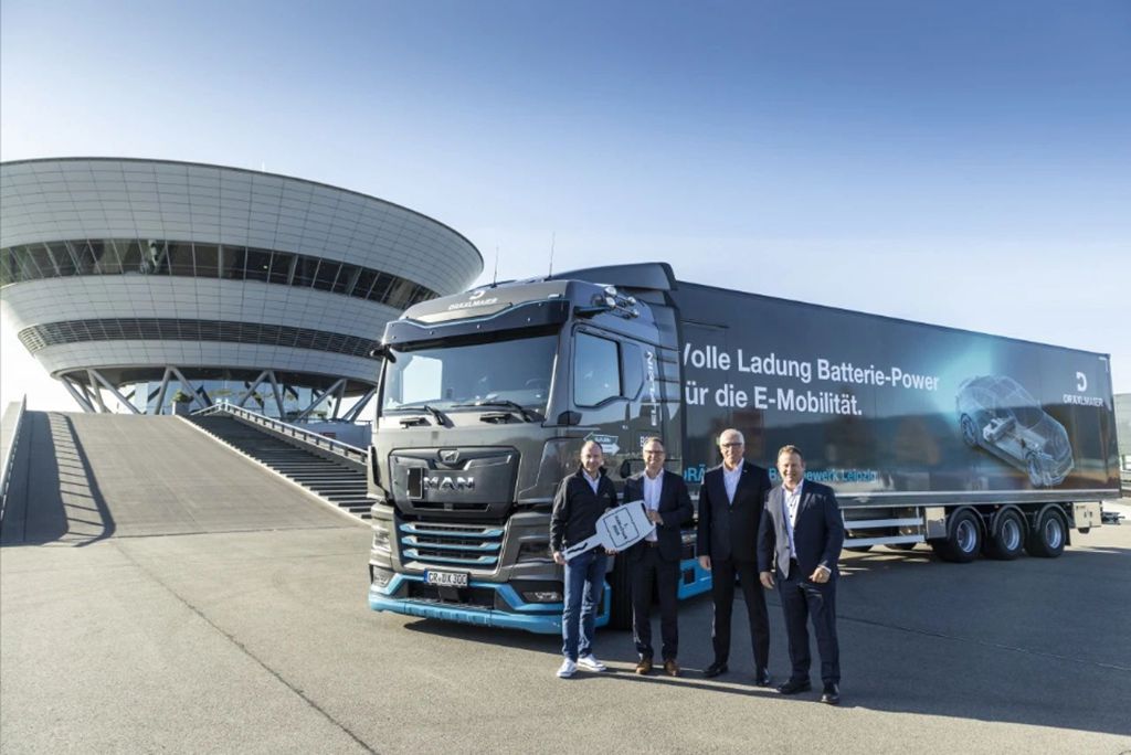 The World’s First MAN Electric Truck Officially Delivered