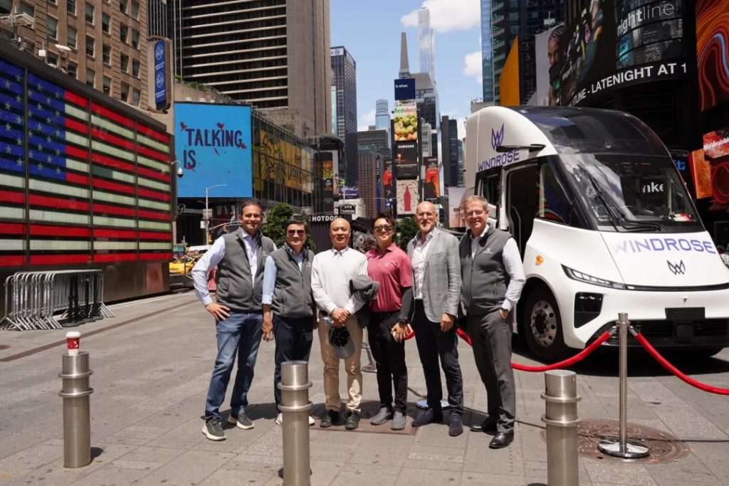 Windrose All-Electric Heavy Truck Ready for Mass Production and Delivery