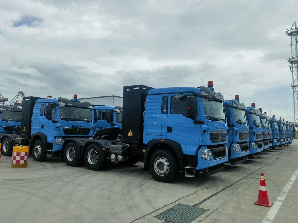 Technology Pioneer, Great Potential丨China National Heavy Duty Truck's New Energy "Intelligent Truck Iron Army" Leads the Digital Future of Ports!