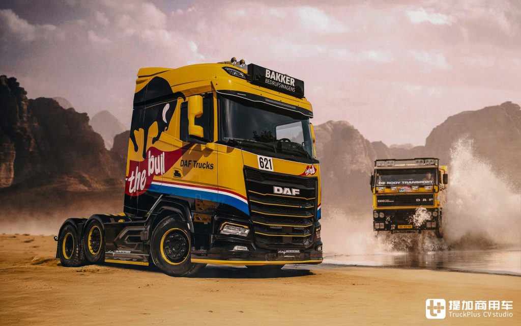 Honoring the Legendary Twin-Engine Dakar Racer: The DAF XG The Bull Special Edition Debuts