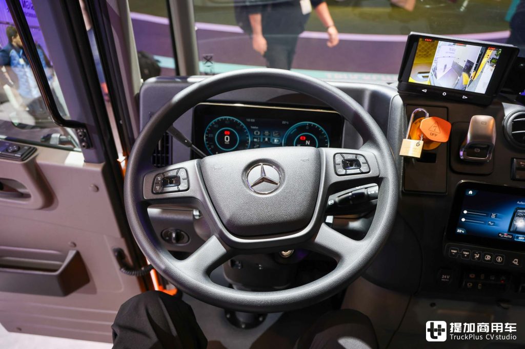 2024IAA: Pioneer in Low-Entry Trucks, Mercedes eEconic 300 Fully Electric Model On-Site