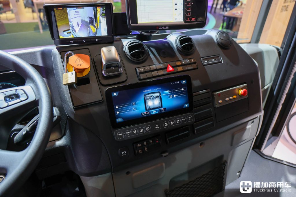 2024IAA: Pioneer in Low-Entry Trucks, Mercedes eEconic 300 Fully Electric Model On-Site