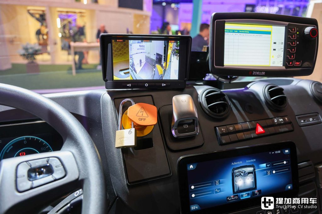 2024IAA: Pioneer in Low-Entry Trucks, Mercedes eEconic 300 Fully Electric Model On-Site