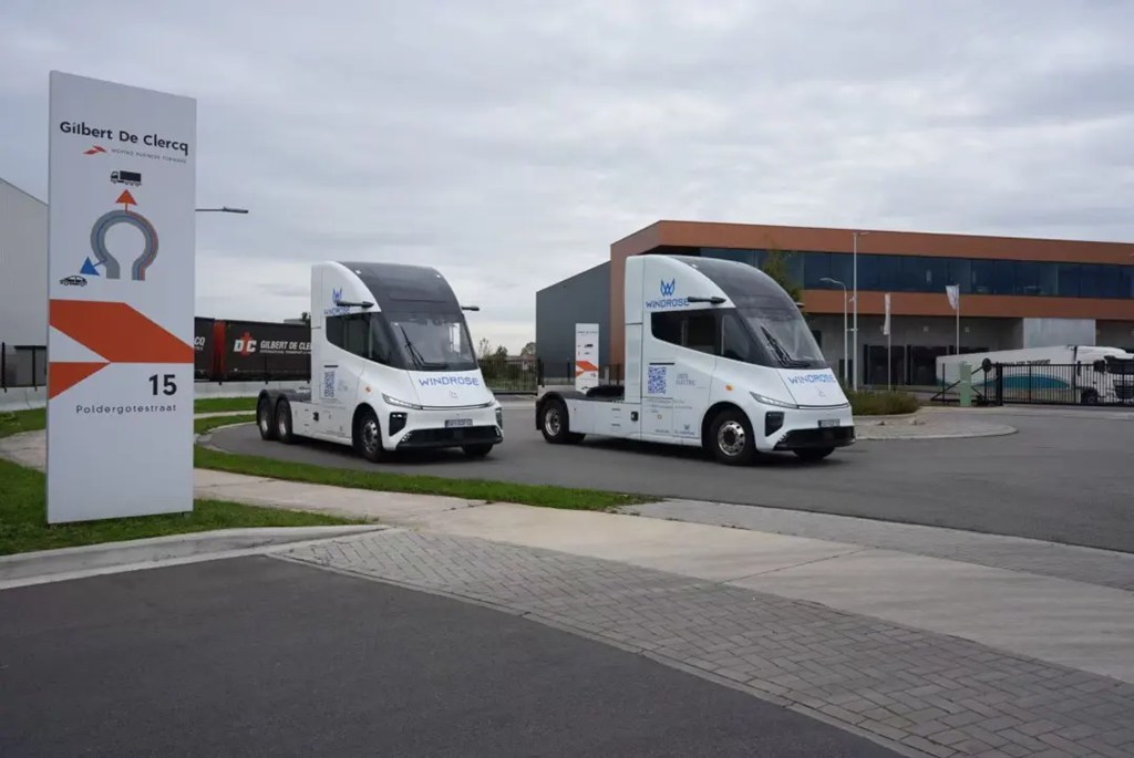 Windrose All-Electric Heavy Truck Ready for Mass Production and Delivery