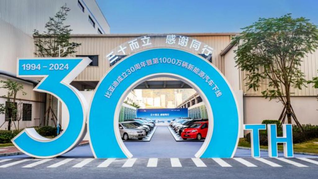 BYD Achieves Its Second 5 Million Milestone in Just 15 Months