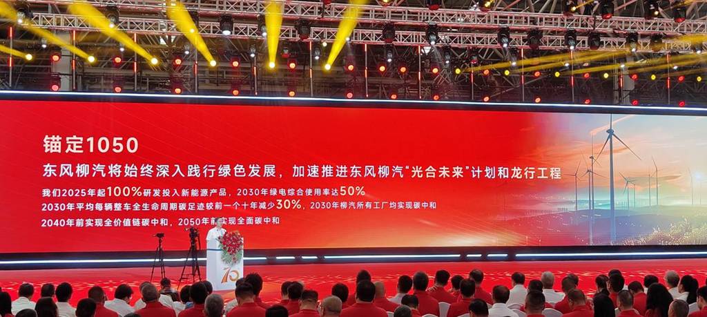 The 70th Anniversary Ceremony of Dongfeng Liuzhou Motor and the Launch of the "Longxing Project" Successfully Held
