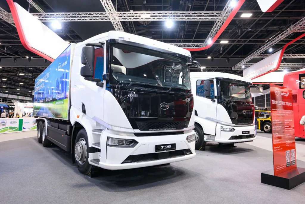 100 Units of T9R Electric Heavy-Duty Trucks Ordered: BYD Shines at SITCE 2024 in Singapore