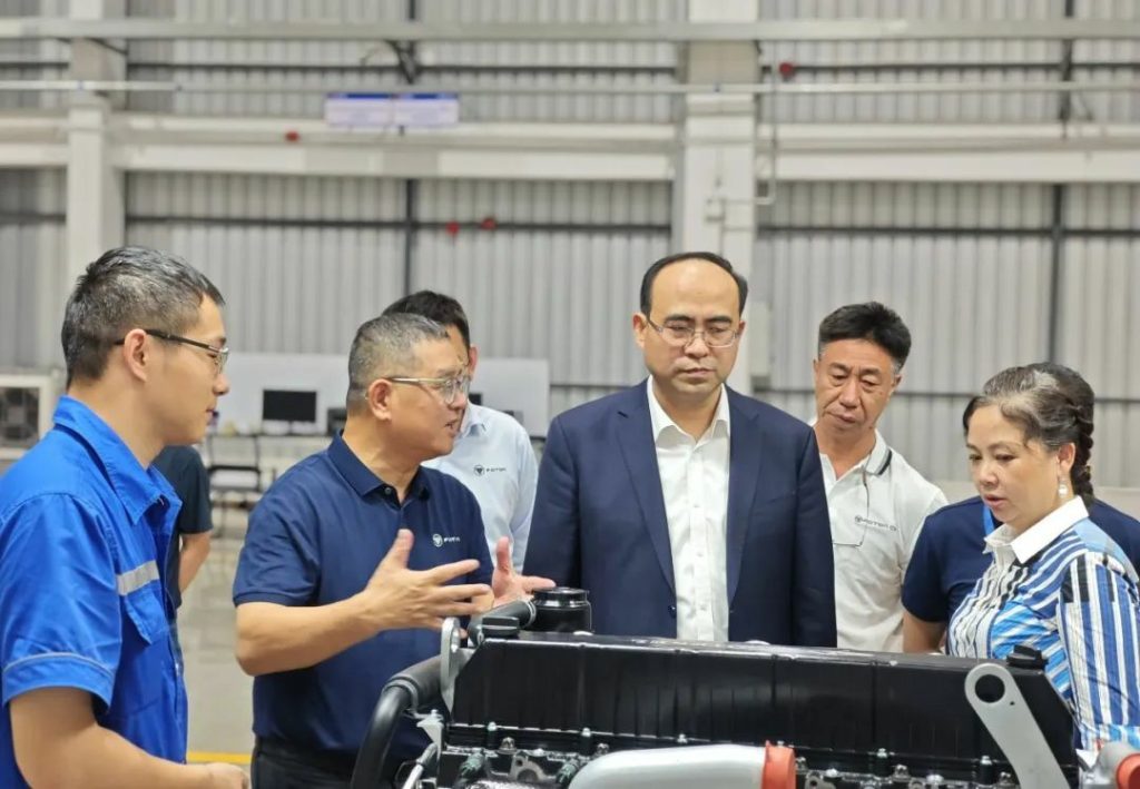 Beiqi Foton Chairman Chang Rui Visits Yuchai Thailand Factory