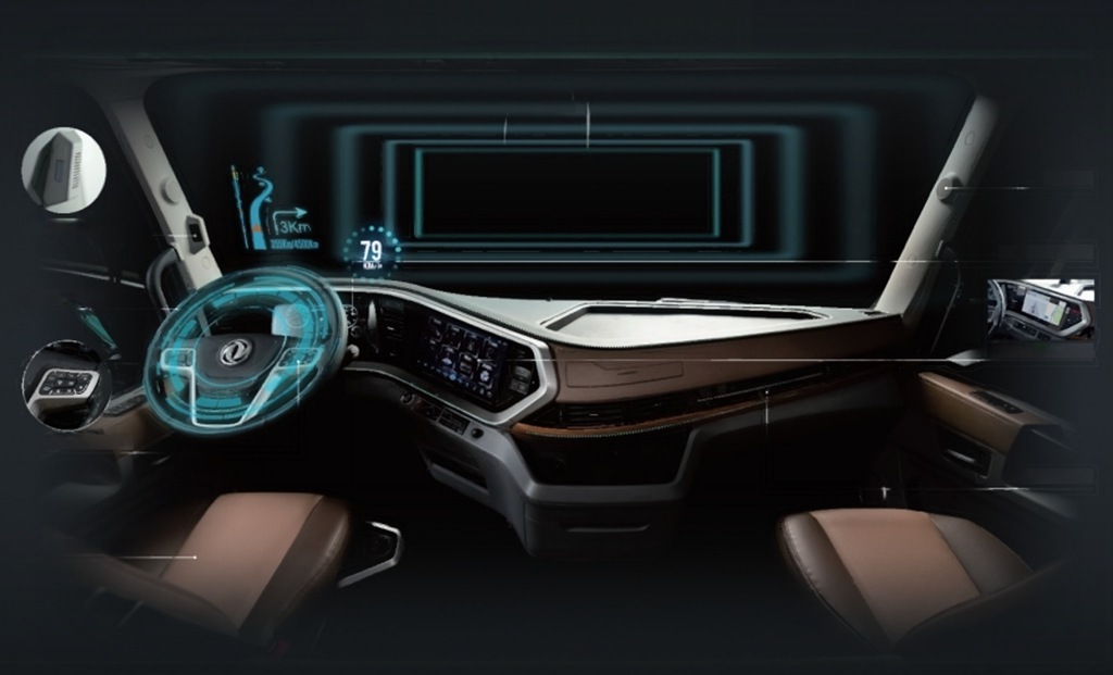 Dongfeng Tianlong GX Smart Drive Edition Tractor: Efficient Attendance, Worry-Free Smart Enjoyment!