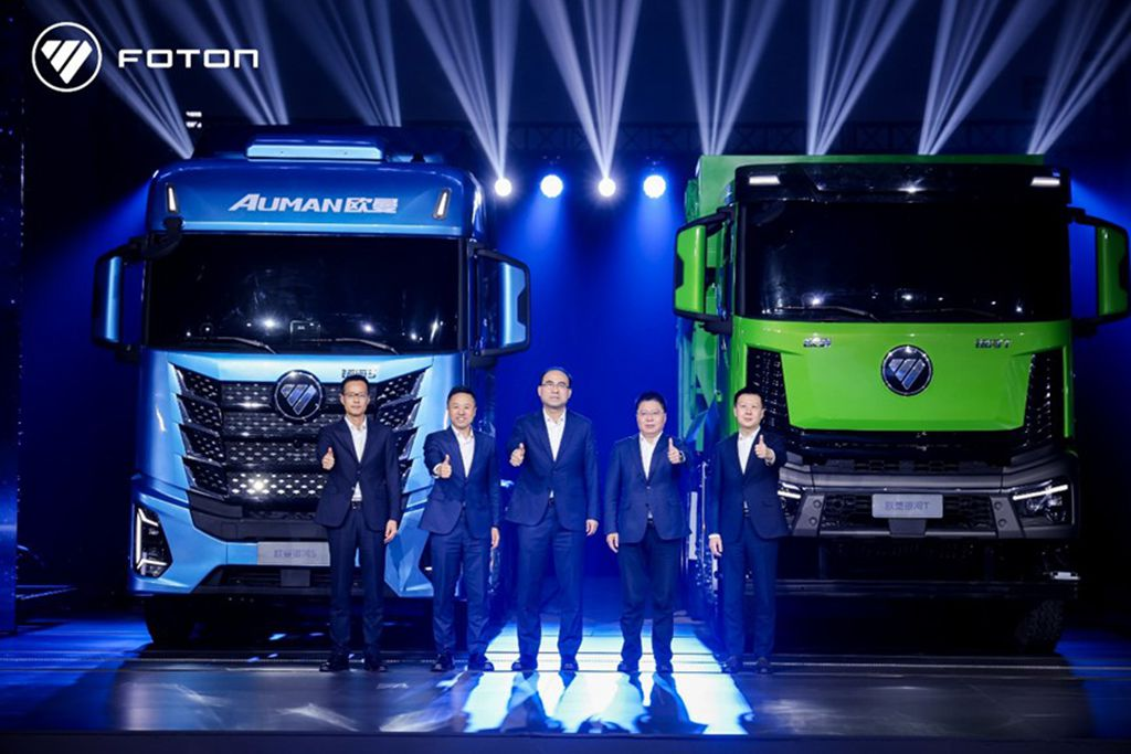 With annual sales exceeding 600,000 units and the strong rise of new energy, what were the high - light moments of Foton Motor in 2024?