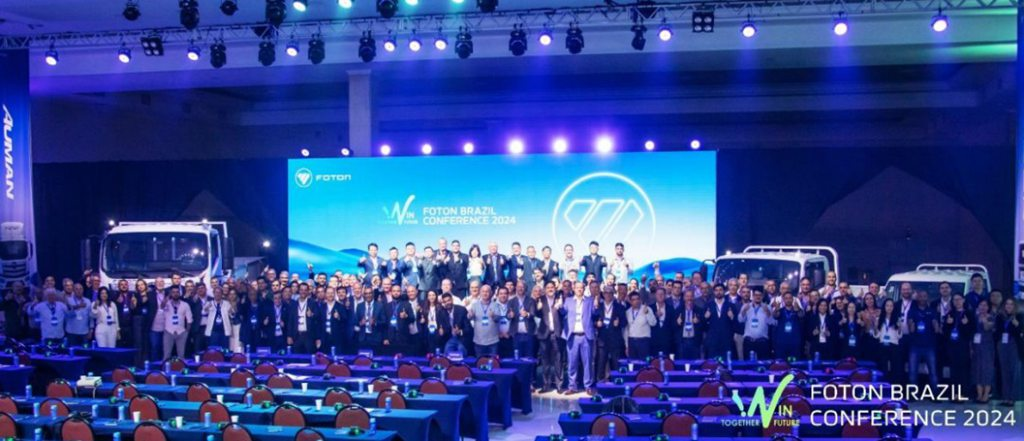 With annual sales exceeding 600,000 units and the strong rise of new energy, what were the high - light moments of Foton Motor in 2024?